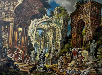 Oil painting In Rome buy