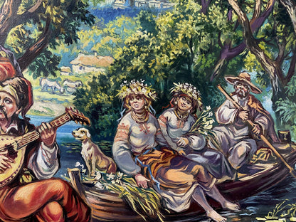 oil nature painting