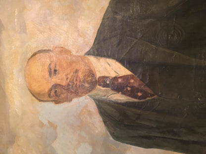 Oil painting portrait of Lenin by Dzhus Lyudmila Timofeyevna