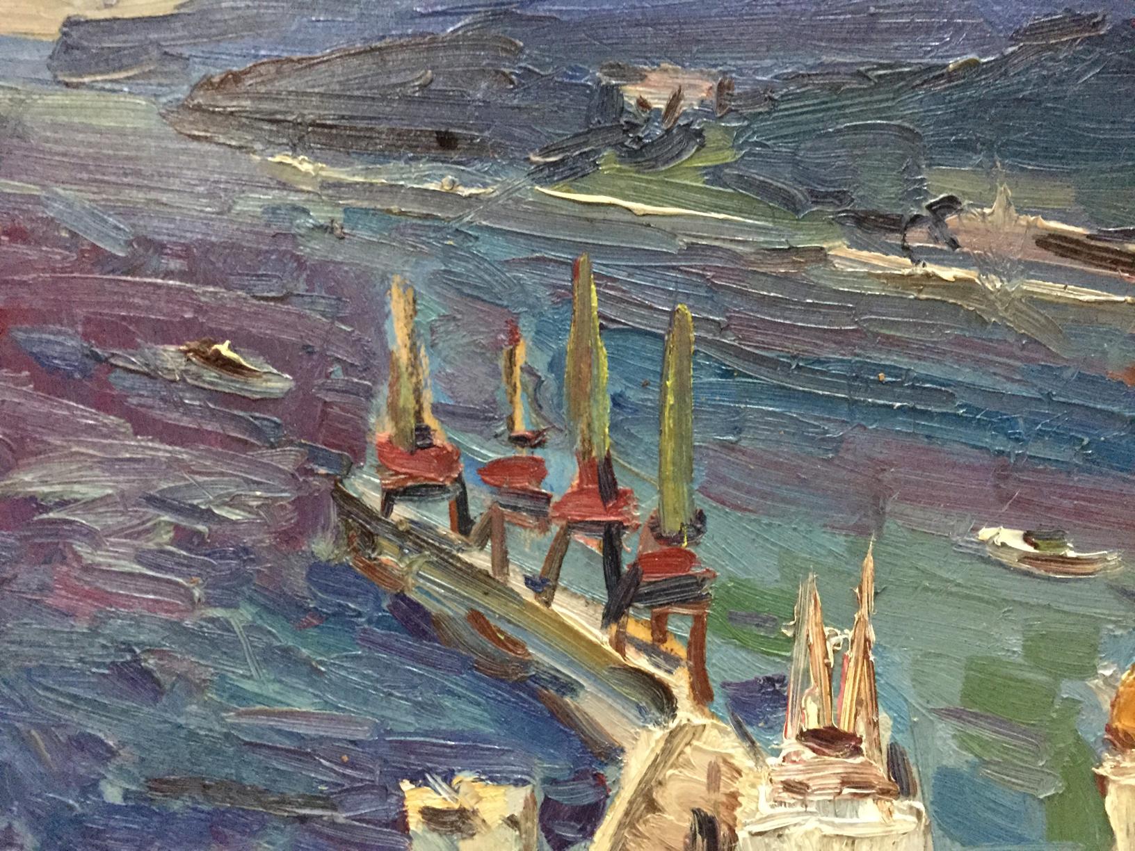 Oil painting Off the Coast by Karelin Vyacheslav Dmitrievich