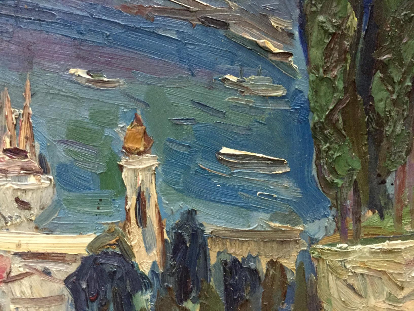 Oil painting Off the Coast by Karelin Vyacheslav Dmitrievich