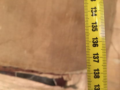 Yellow measuring tape in Oil painting Portrait of Lenin Koshtelyanchuk