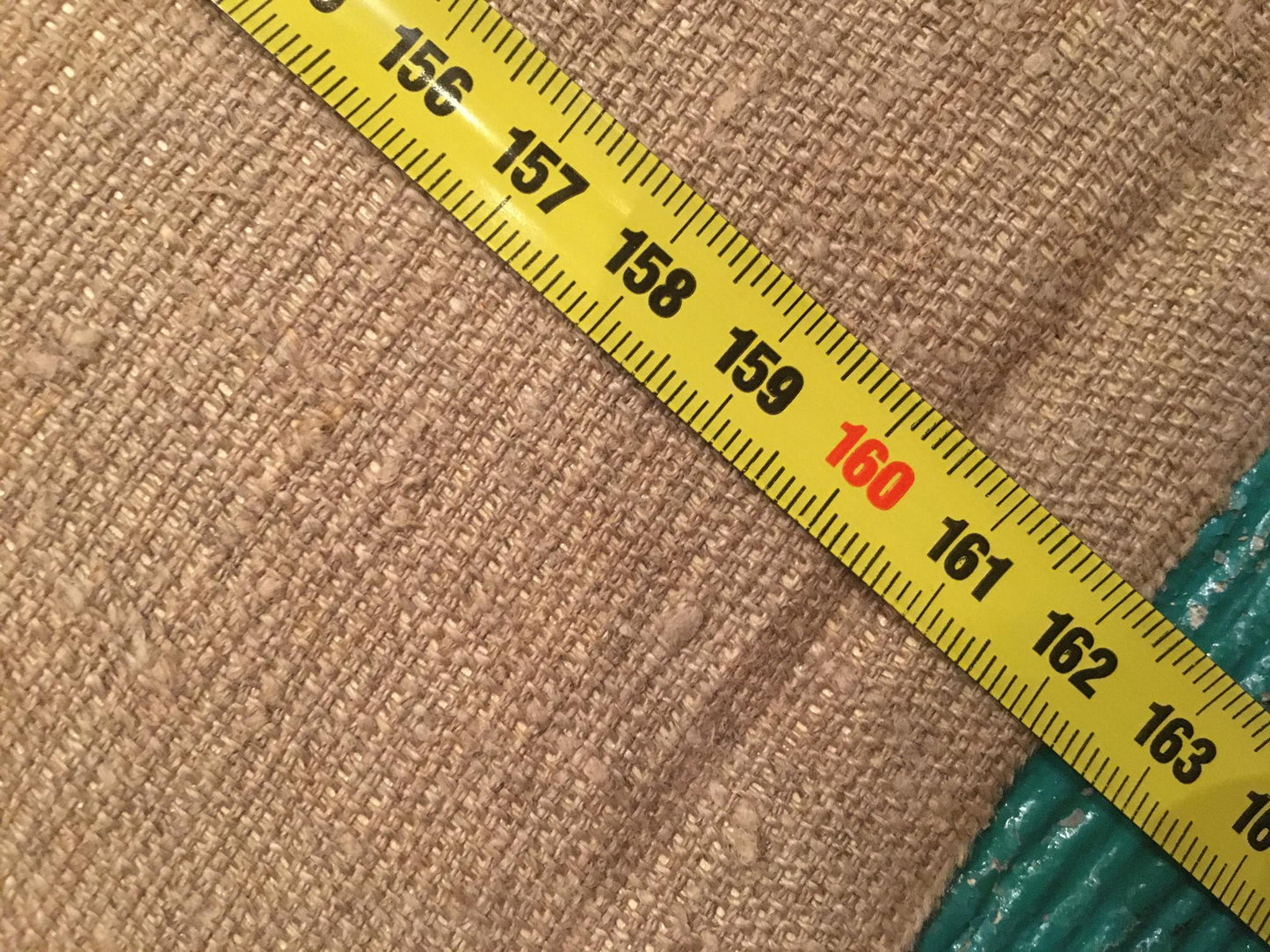 Yellow tape measure on burlap in Serov Lenin oil painting product