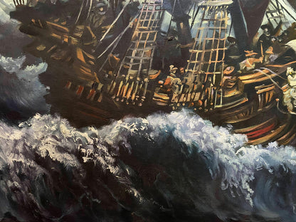 oil seascape art