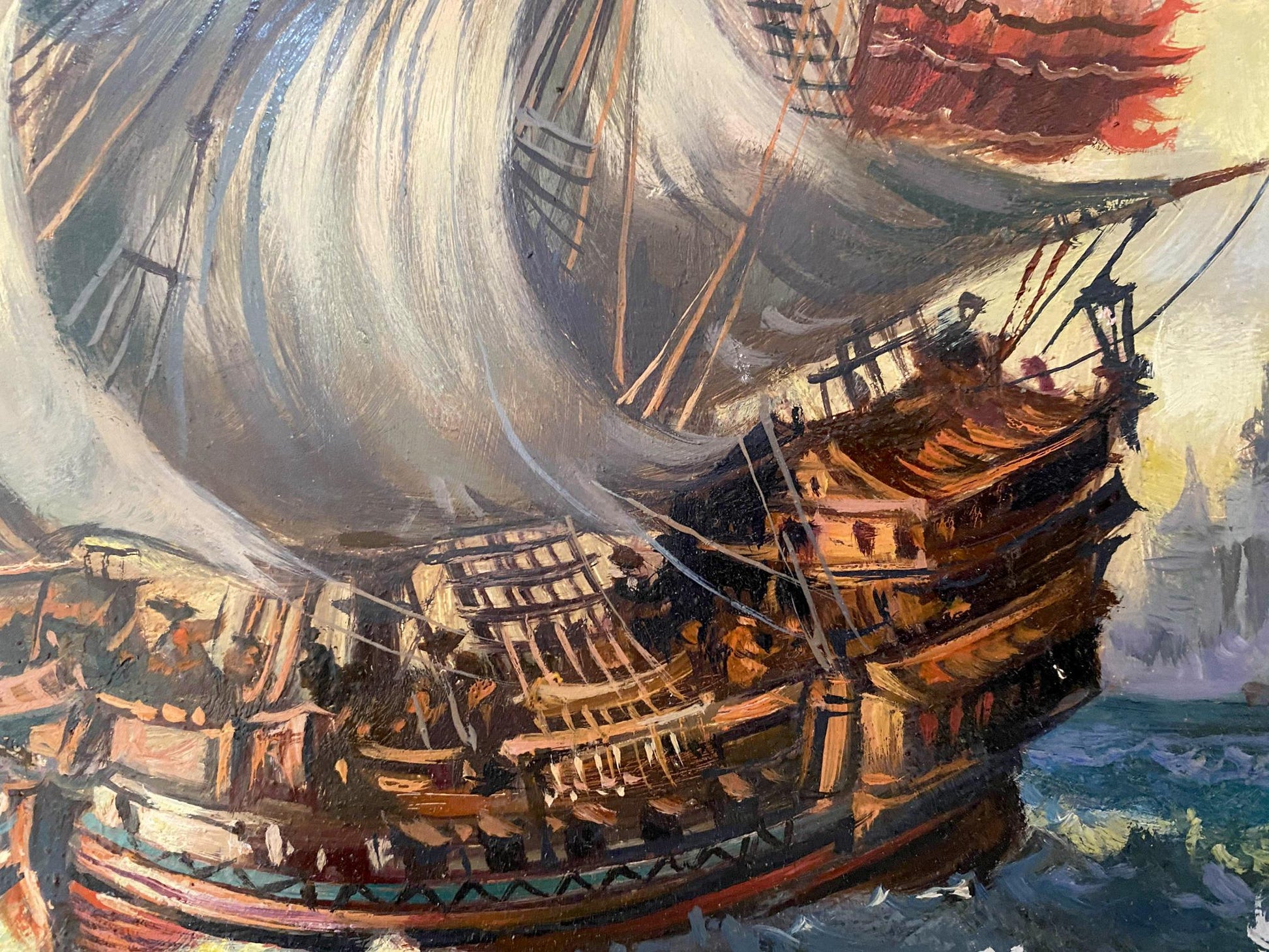 ship painting
