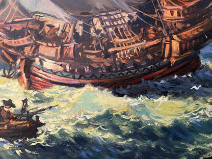 oil seascape art
