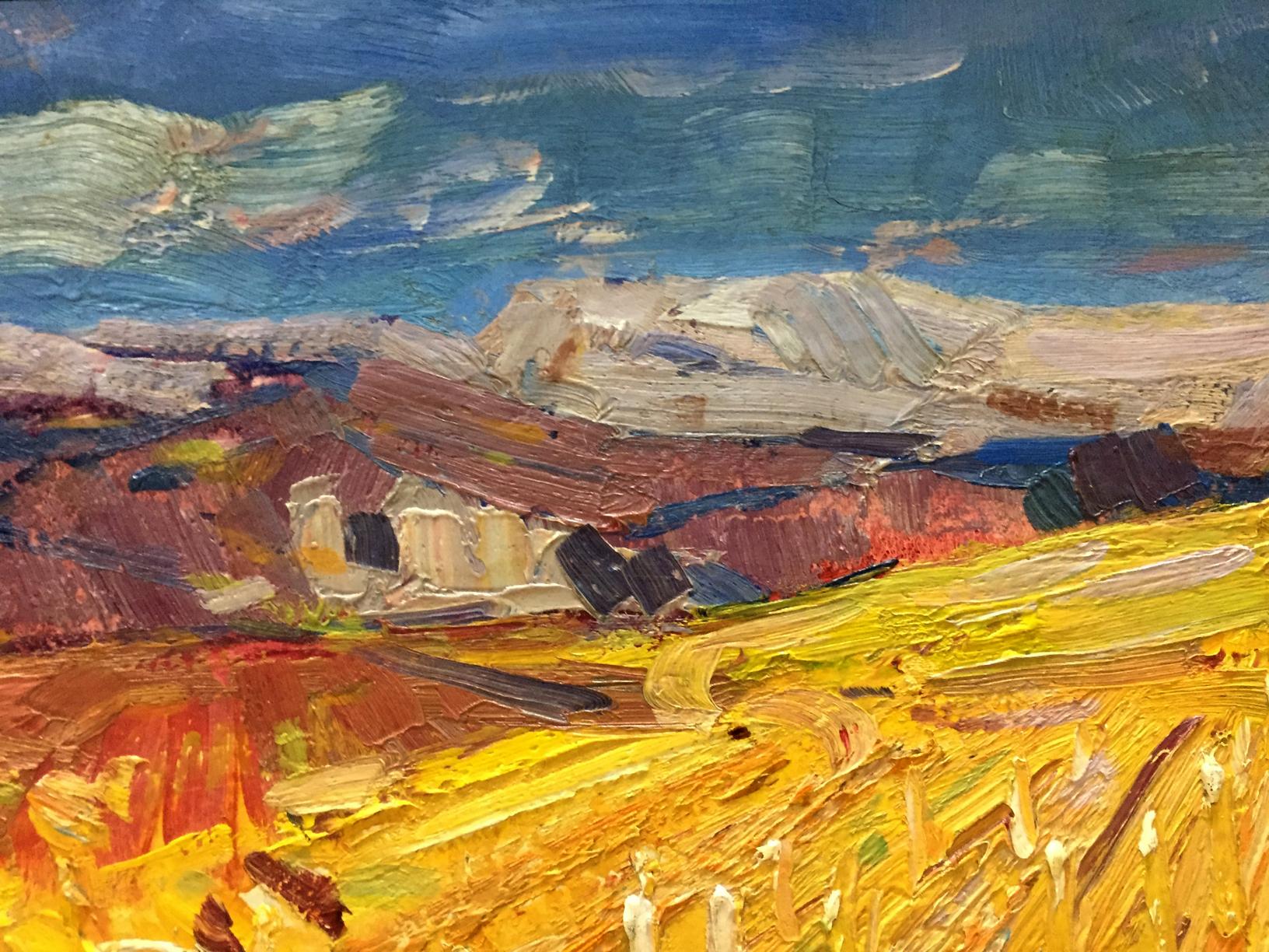 Vibrant Fields oil painting by Stremsky Alexander Ivanovich