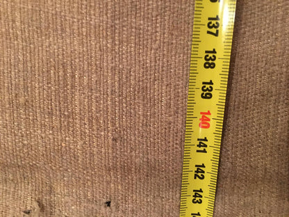 Yellow measuring tape on textured fabric in Performance Daniil Bednoshey oil painting