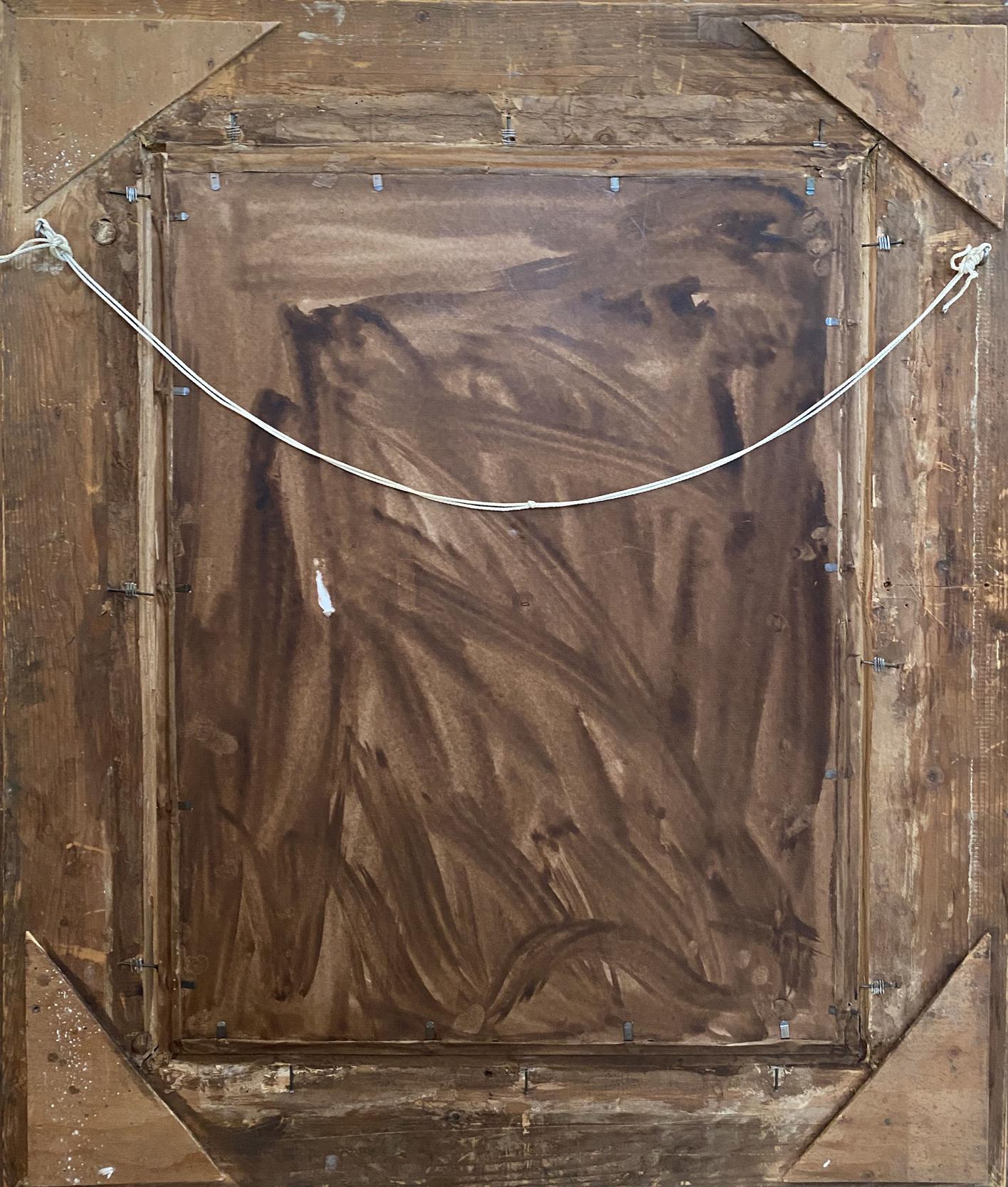 Rustic wooden frame for Repin Portrait of a Man painting