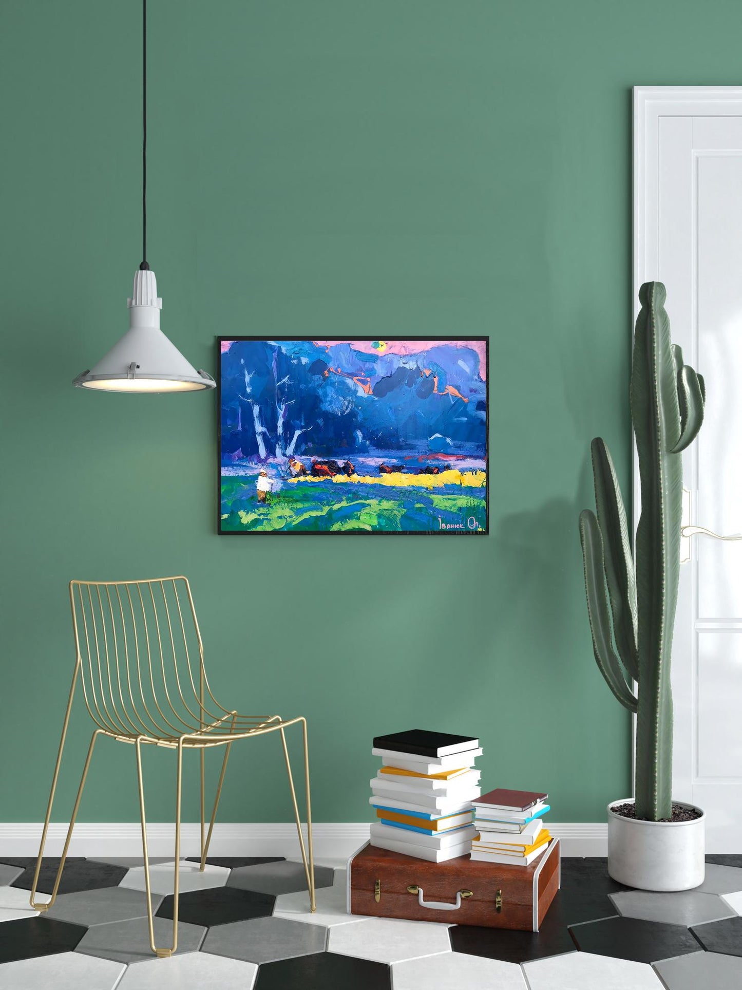 Oil painting 
