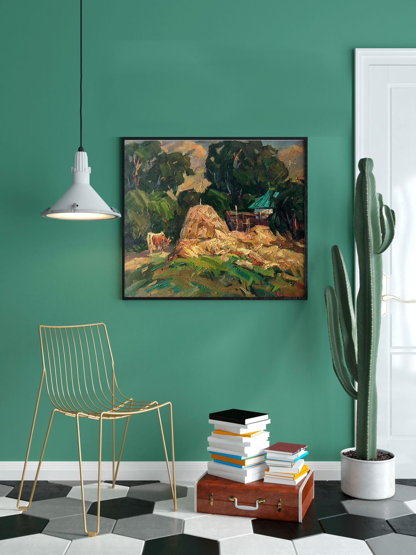 Village landscape 