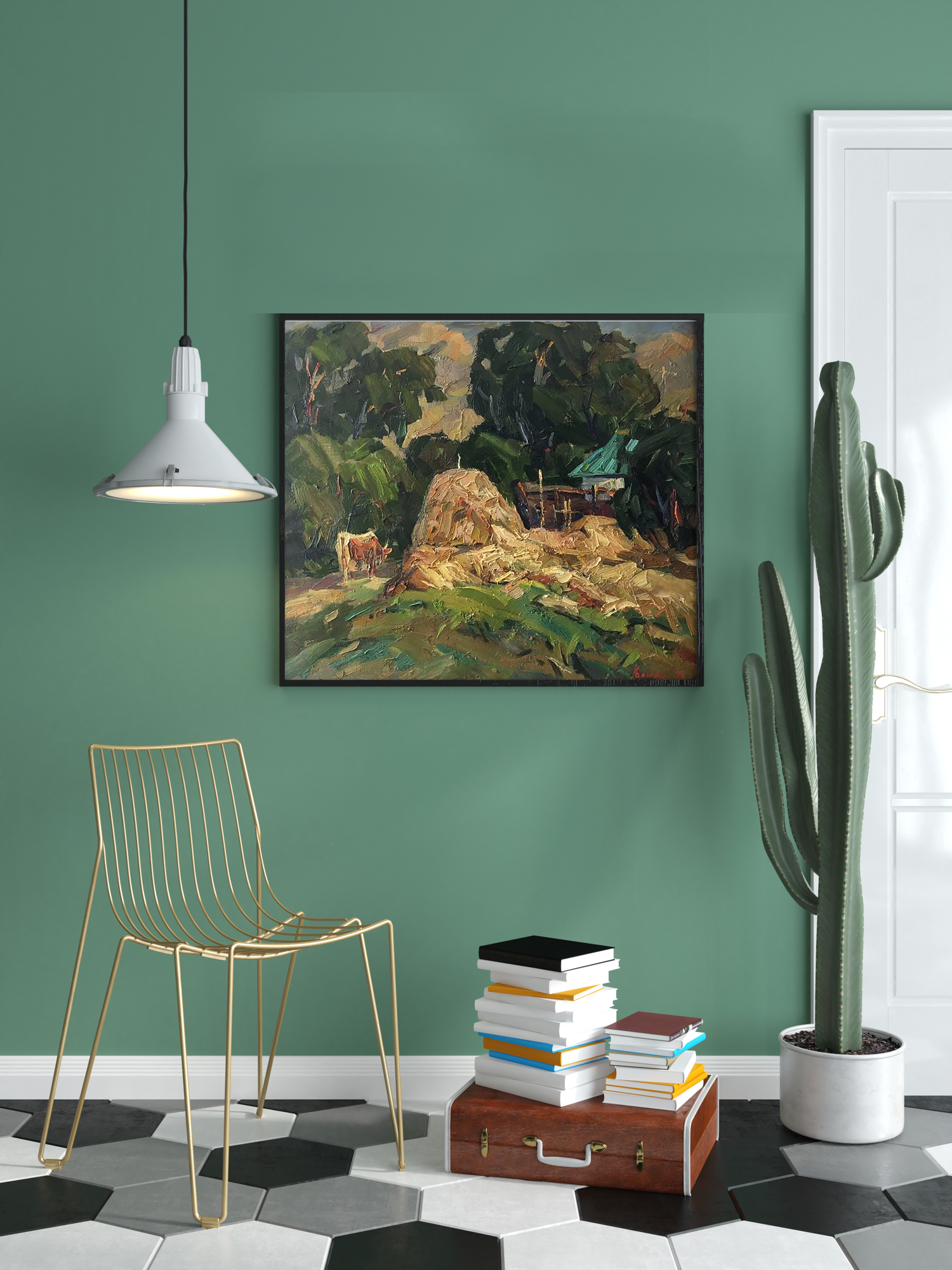  Village landscape 