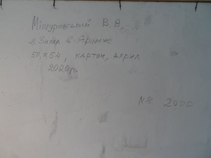 Backdrop of the painting 