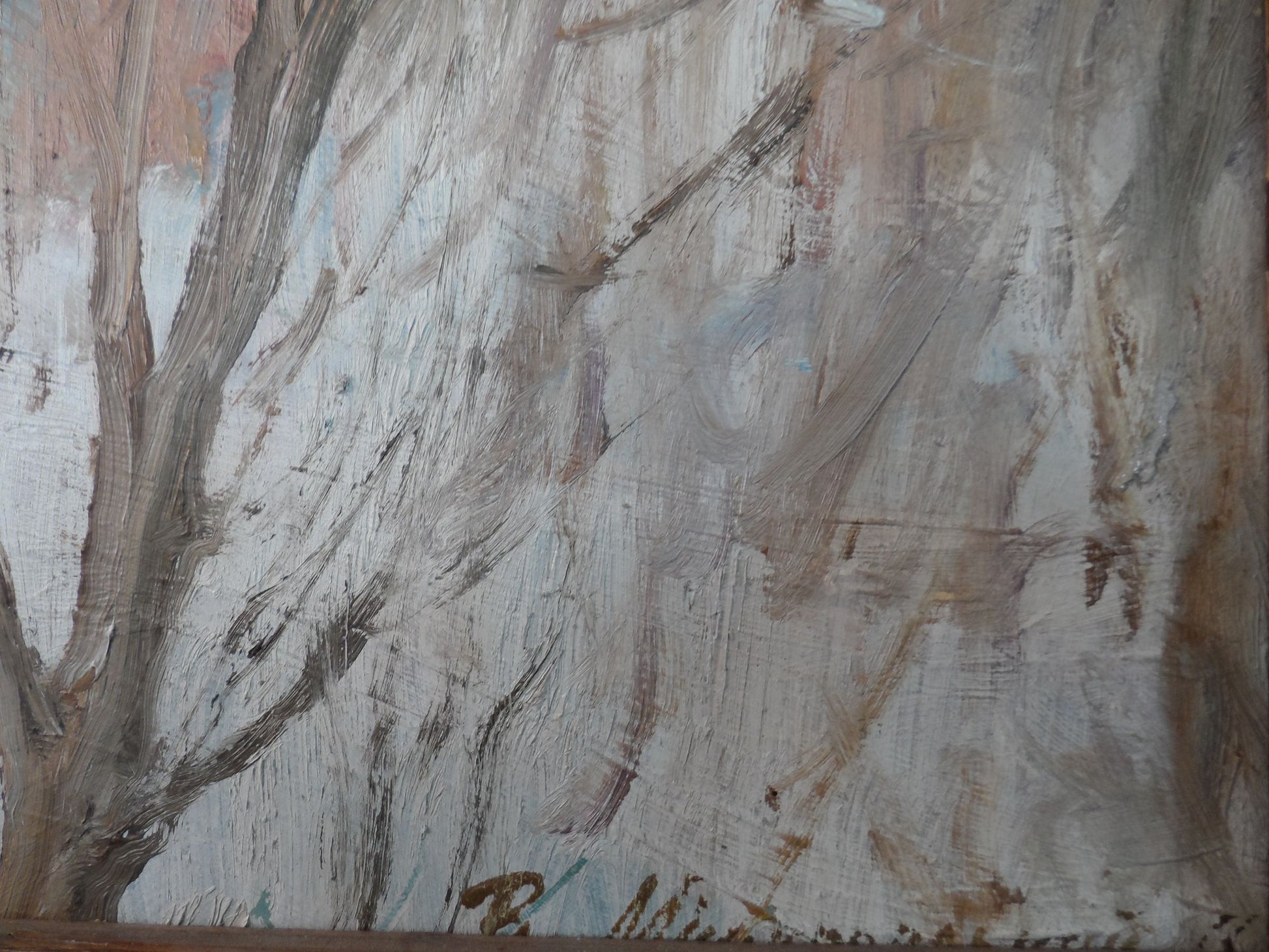 Artist's signature 