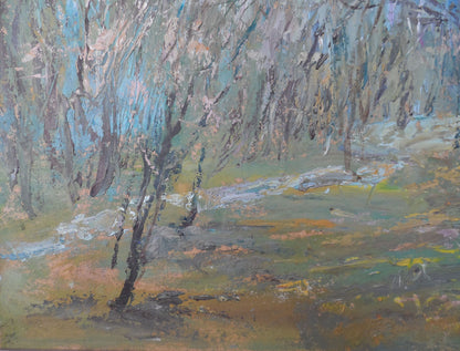 Oil Painting Autumn Nature Landscape 