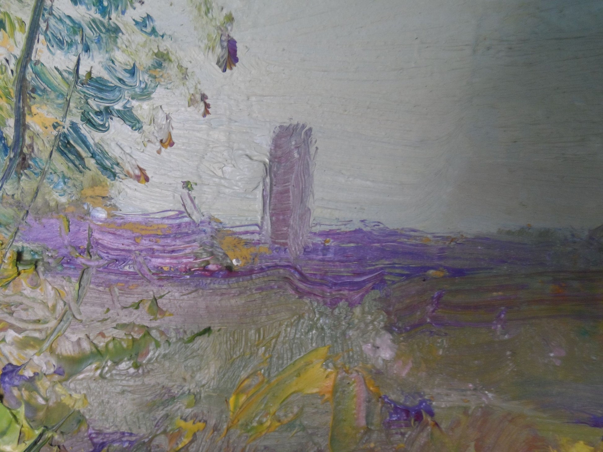 Oil Painting Spring Nature Landscape 