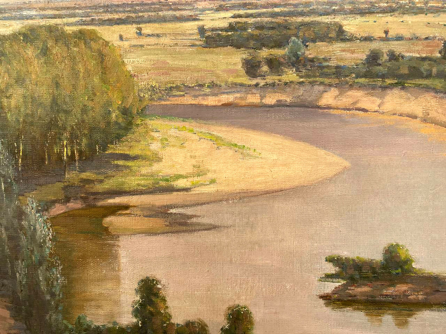 Serene oil painting of Poltava region Los by Ivan Grigorievich