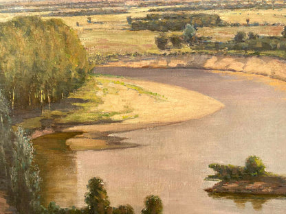 Serene oil painting of Poltava region Los by Ivan Grigorievich