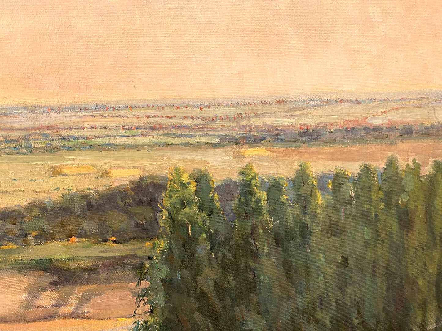 Serene oil painting of Poltava region Los by Ivan Grigorievich