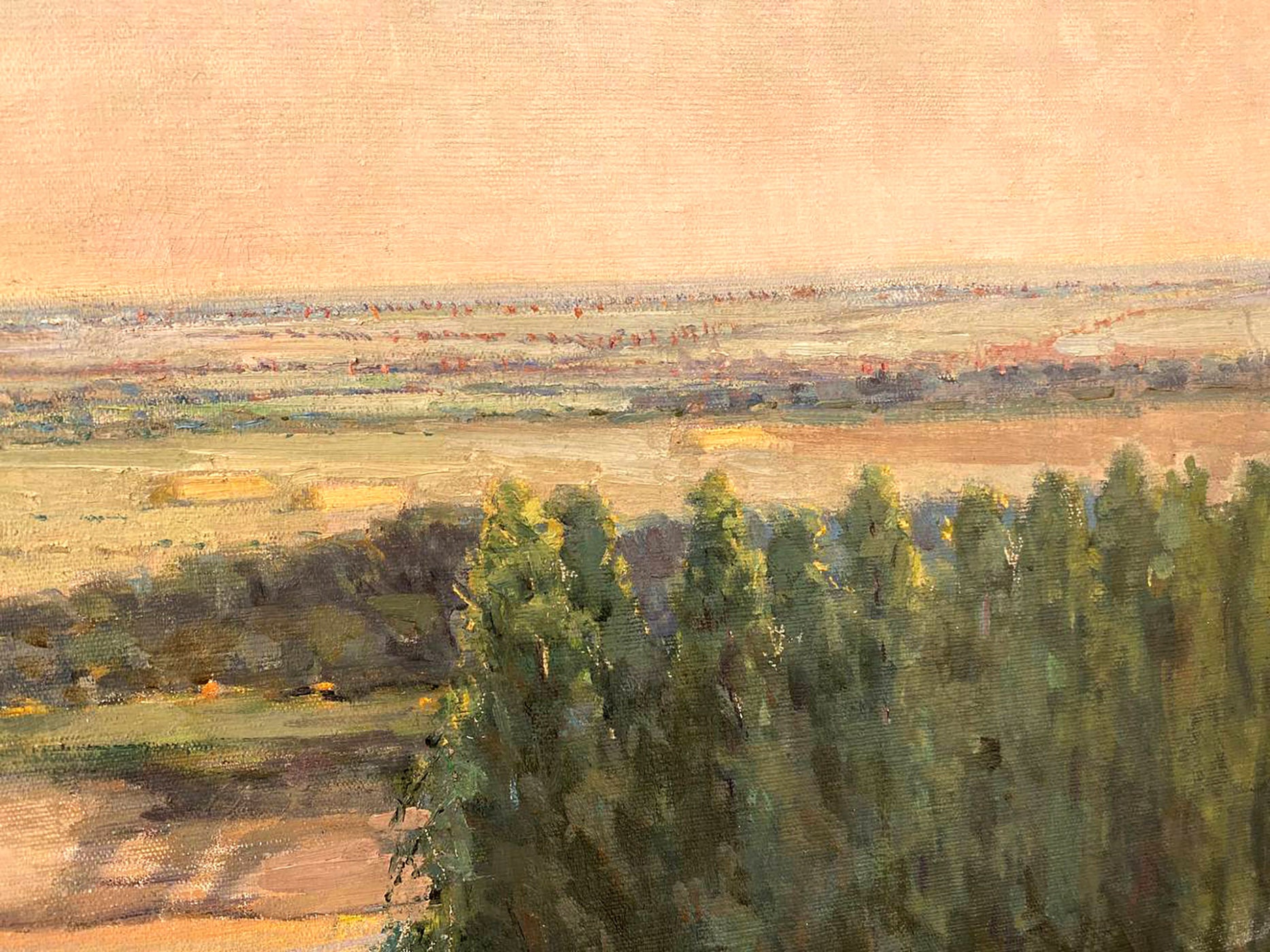 Serene oil painting of Poltava region Los by Ivan Grigorievich