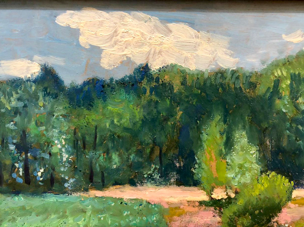 Vibrant impressionist oil painting by Grouse Maksimenko Mykola Antonovich