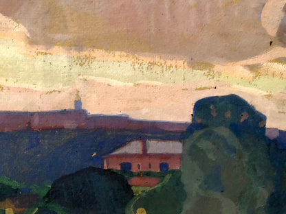 Oil painting Before the Rain by Khrustalenko Nikolai Alexandrovich