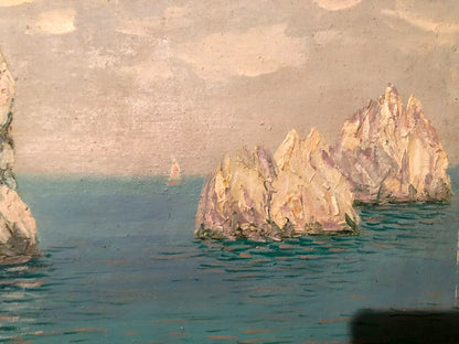 Tranquil Seascapes: Oil Artwork by Anatoly Ivanovich Shariy
