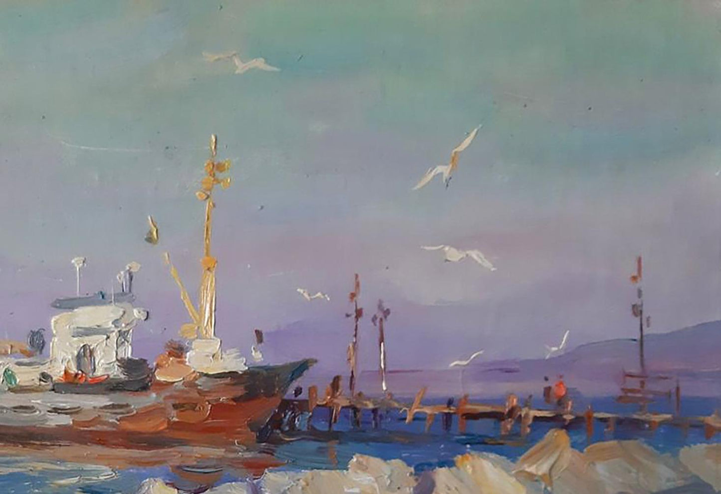 Oil painting Seascape