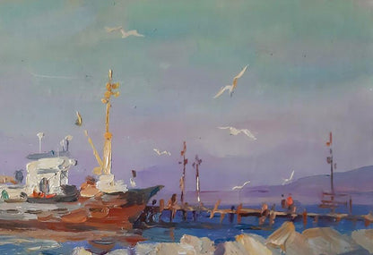 Oil painting Seascape