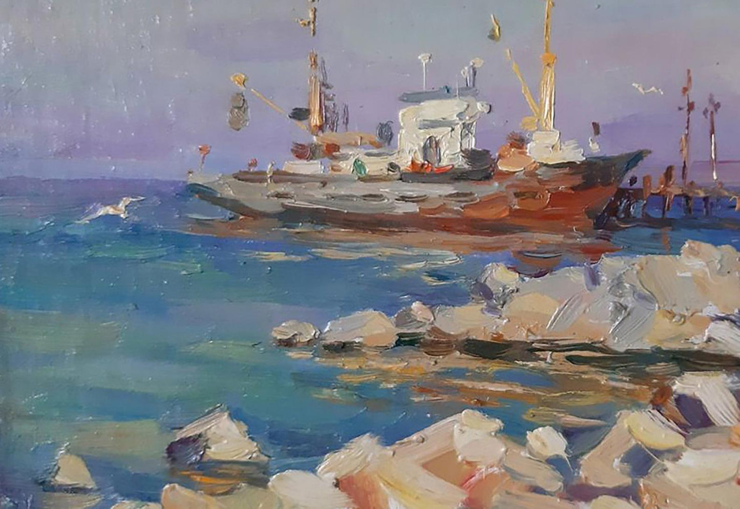 Painting with Boats