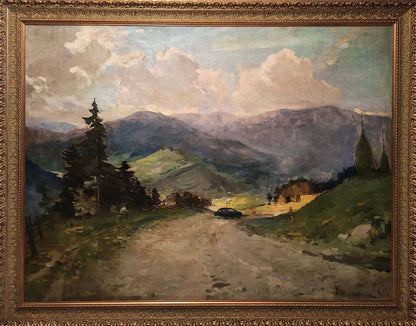 Oil painting Road to the mountains by Kholomenyuk Ivan Alexandrovich
