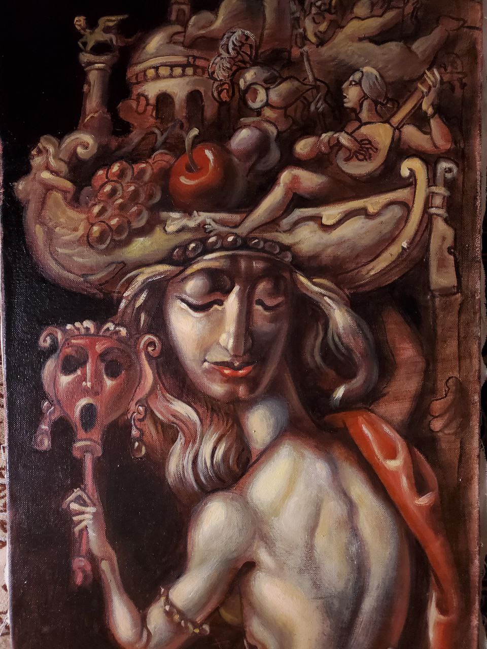 Surreal oil painting Memories of Venice by Litvinov Daniil Olegovich