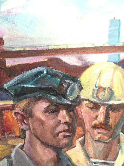 Mishurovsky V's oil painting shows what comes after the watch